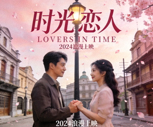 爱情电影《时光恋人》浪漫剧照海报